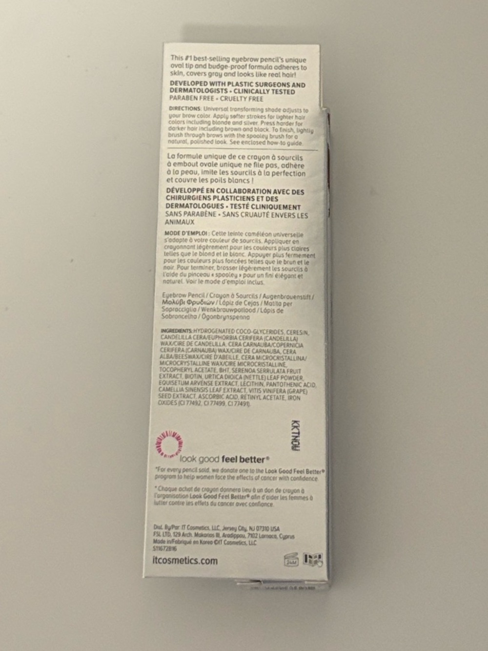 NIB [IT Cosmetics] Brow Power Universal Eyebrow Pencil in Universal Taupe 0.07g - Picture 12 of 15